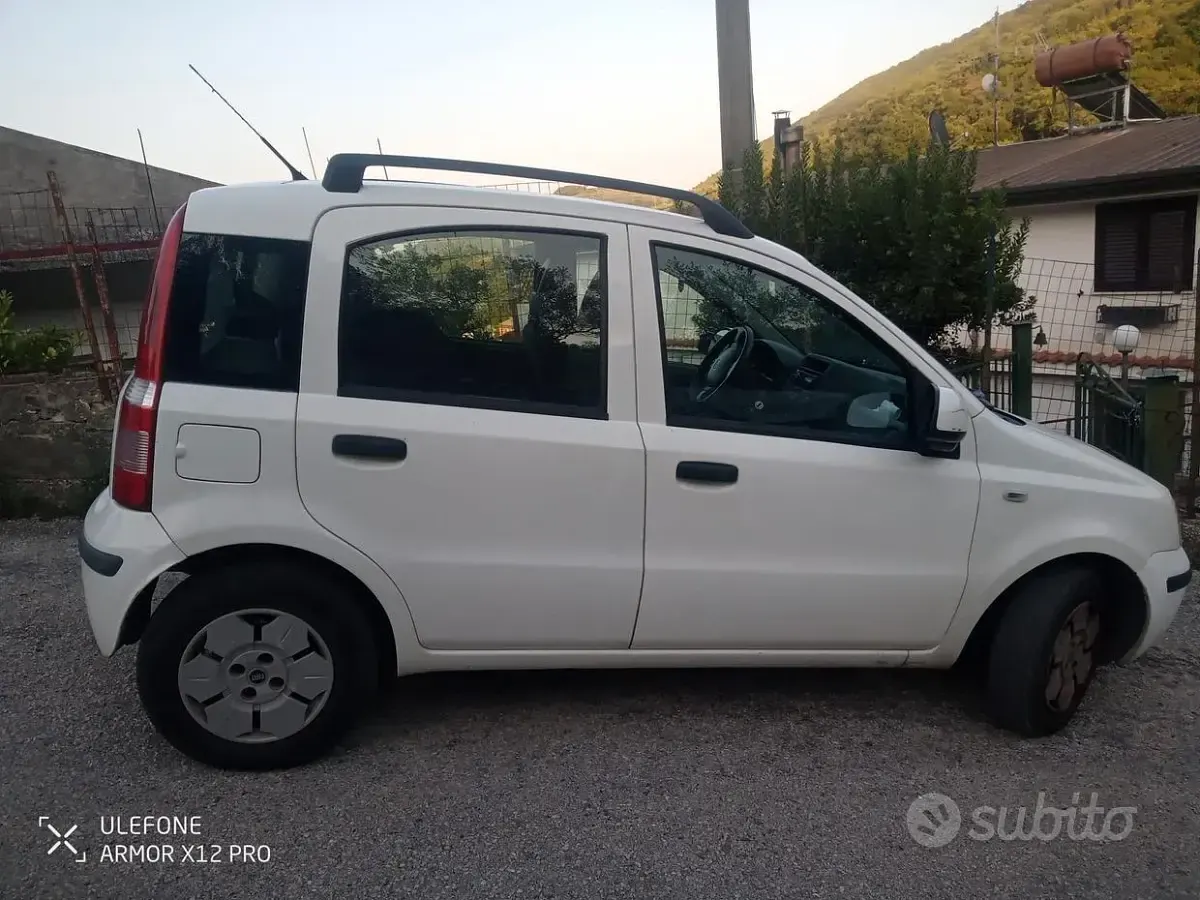 Usata Fiat Panda Dynamic 69 CV (50 kW) 2006 Bianco Utilitaria