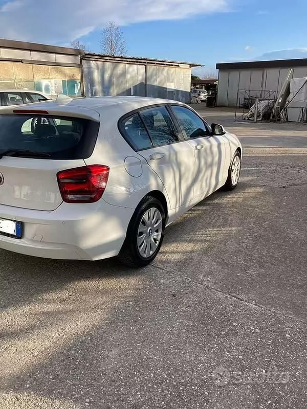 Usata BMW 116 116 CV (85 kW) 2013 Bianco Utilitaria