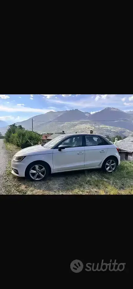 Usata Audi A1 Sportback Sport 90 CV (66 kW) 2015 Bianco Utilitaria