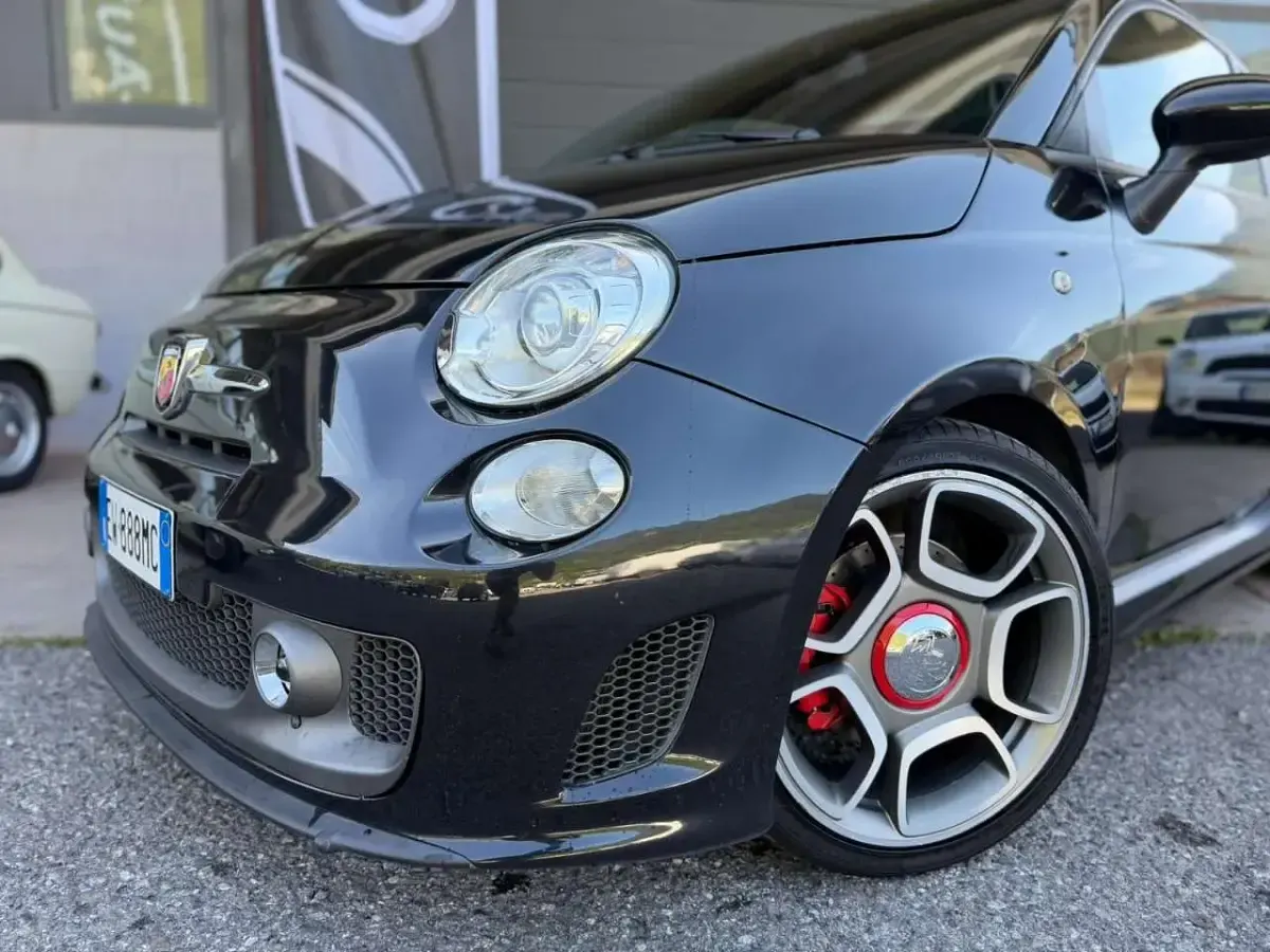 Usata Abarth 595 Turismo 159 CV (116 kW) 2014 Nero Utilitaria
