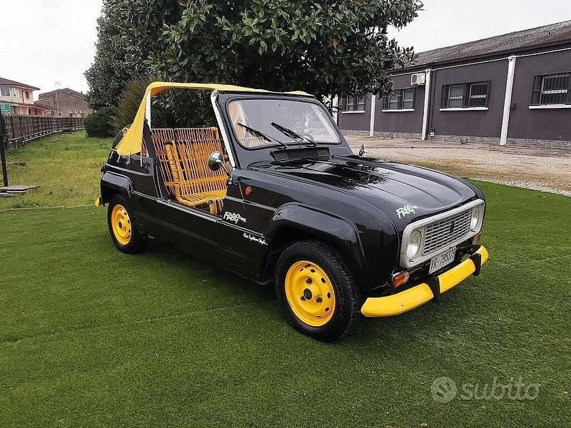 Usata Renault R4 34 CV (25 kW) 1987 Nero Cabrio