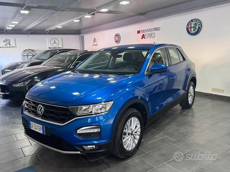 Usata VW T-Roc Sport 150 CV (110 kW) 2021 Blu SUV