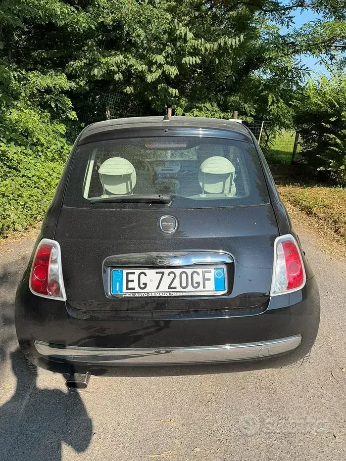 Usata Fiat 500 69 CV (50 kW) 2011 Nero Berlina