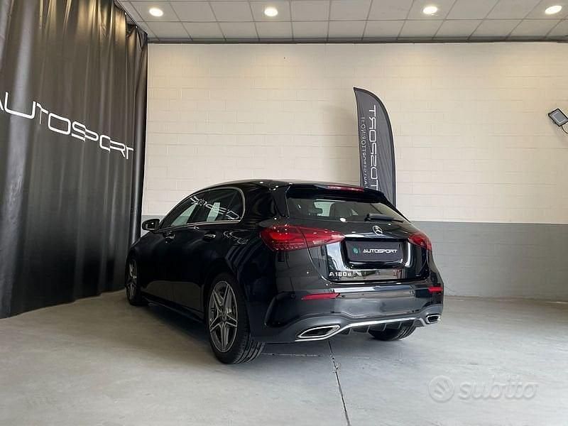 Usata Mercedes A180 AMG line 116 CV (85 kW) 2024 Nero Berlina