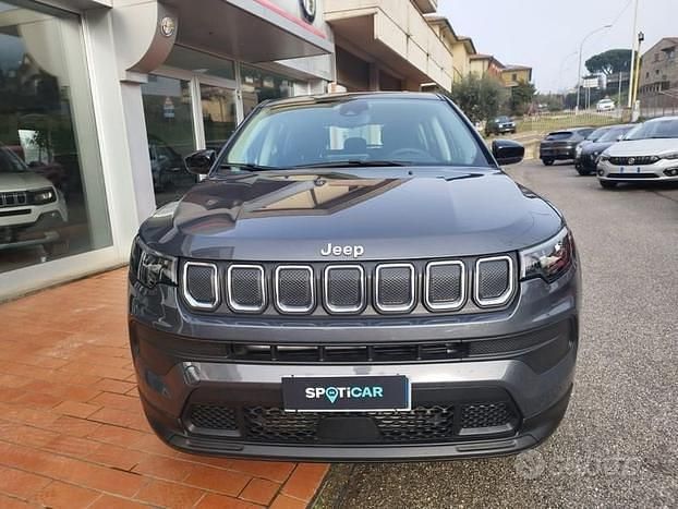 Usata Jeep Compass Longitude 131 CV (96 kW) 2022 Grigio scuro SUV