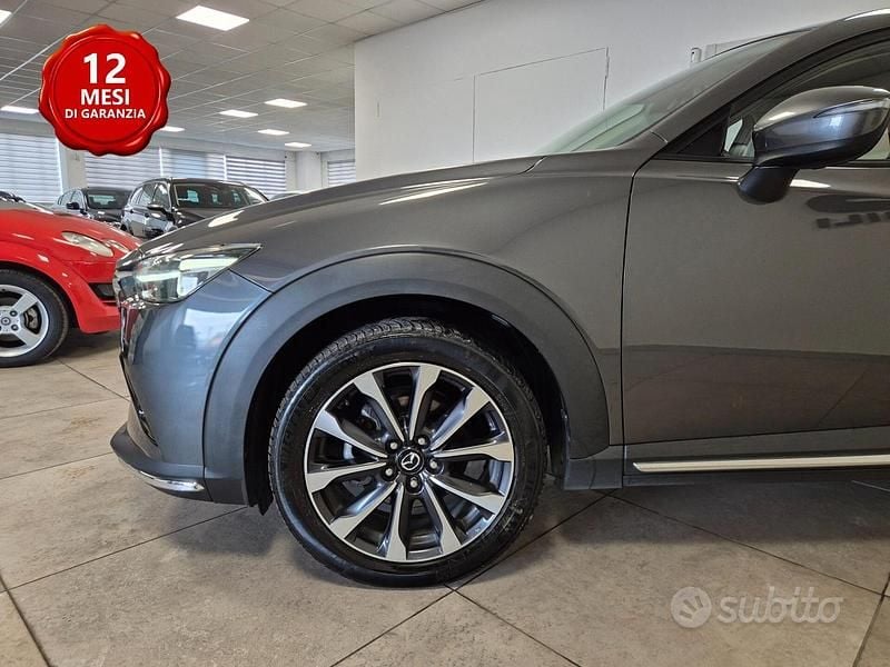 Usata Mazda CX-3 Exceed 116 CV (85 kW) 2018 Grigio SUV