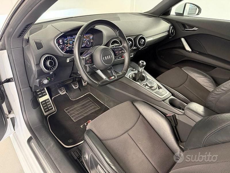 Usata Audi TT S-Line 184 CV (135 kW) 2015 Bianco Coupé