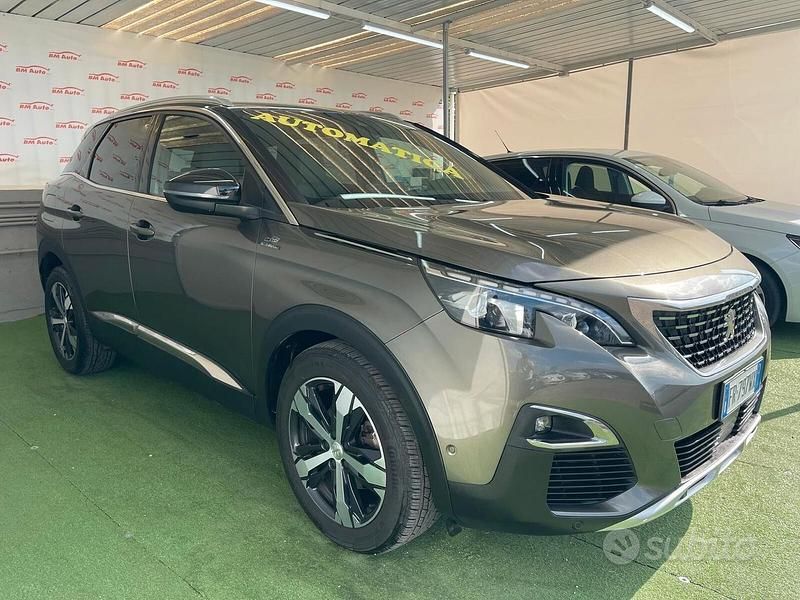 Usata Peugeot 3008 GT-line 131 CV (96 kW) 2018 Grigio SUV