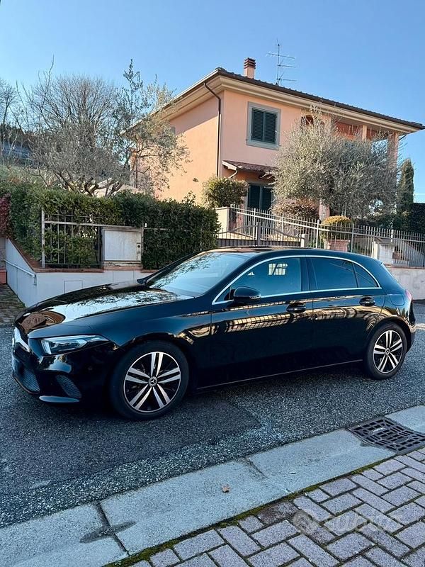 Usata Mercedes A180 Progressive 136 CV (100 kW) 2021 Nero Berlina
