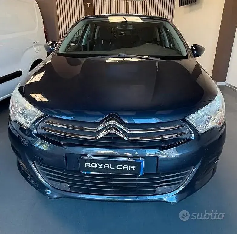 Usata Citroën C4 114 CV (83 kW) 2013 Bluazzurro Berlina