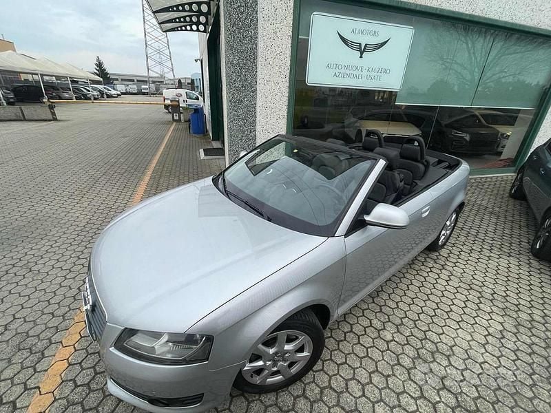 Usata Audi A3 Cabriolet Ambition 160 CV (117 kW) 2008 Grigio Cabrio