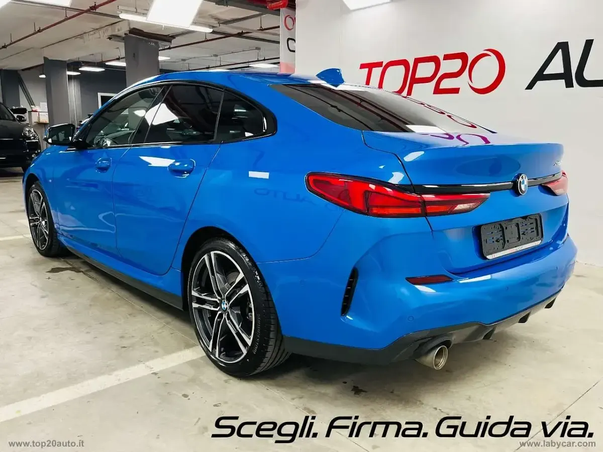 Usata BMW 218 Gran Coupé M Sport 136 CV (100 kW) 2022 Blu/azzurro Coupé