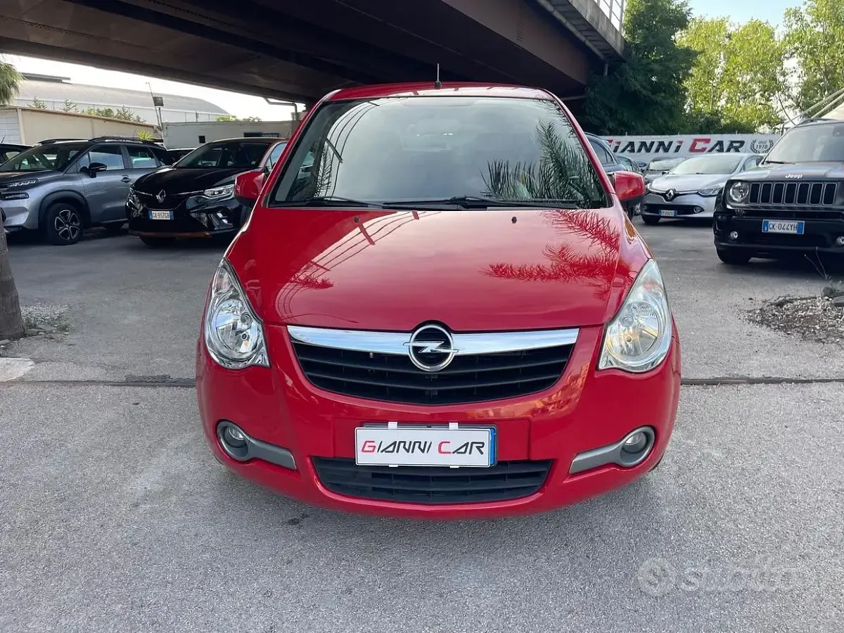 Usata Opel Agila Enjoy 86 CV (63 kW) 2009 Rosso Utilitaria