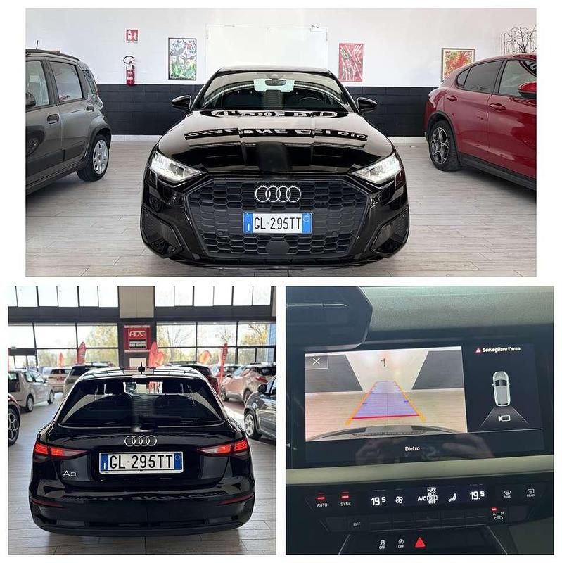 Usata Audi A3 Ambiente 116 CV (85 kW) 2022 Nero brillante Berlina