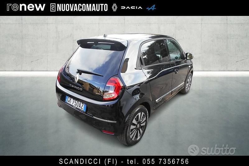 Usado Renault Twingo Techno 60 kW (82 HP) 2022 Preto Citadino
