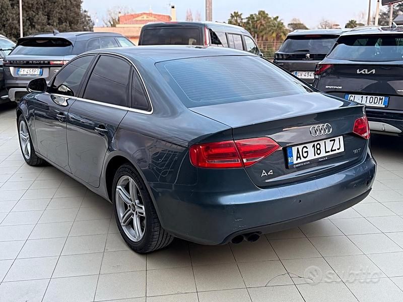 Usata Audi A4 Ambiente 160 CV (117 kW) 2009 Grigio Berlina