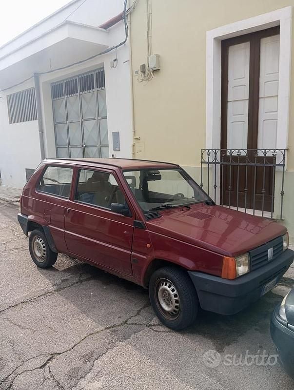 Usata Fiat Panda 2000 Rosso Berlina