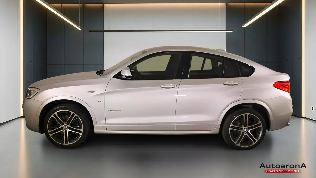 Usata BMW X4 M Sport 190 CV (139 kW) 2018 Argento SUV