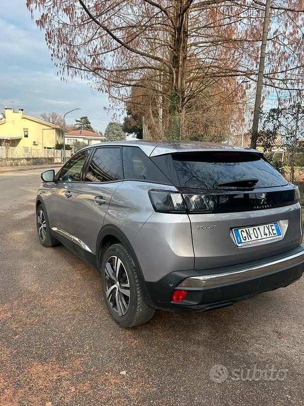 Usata Peugeot 3008 GT 131 CV (96 kW) 2021 Grigio SUV