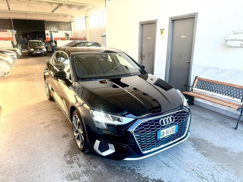 Usata Audi A3 116 CV (85 kW) 2022 Nero Berlina