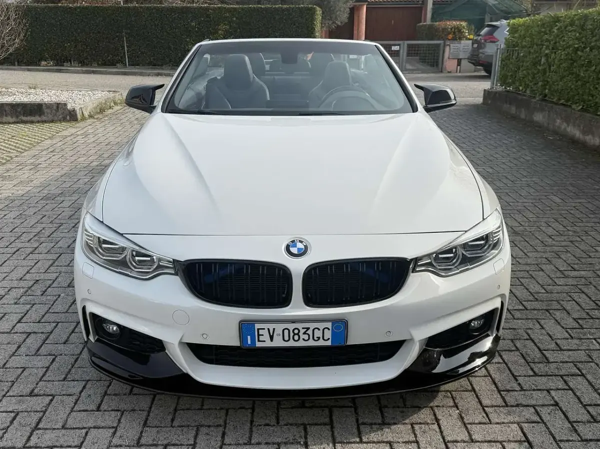 Usata BMW 420 M Sport 184 CV (135 kW) 2014 Bianco Cabrio
