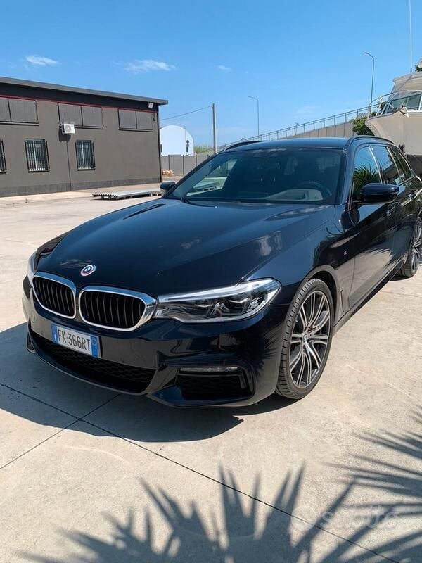 Usata BMW 540 M Sport 340 CV (250 kW) 2017 Nero Station wagon