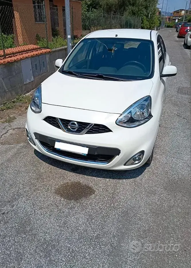 Usata Nissan Micra Acenta 80 CV (58 kW) 2016 Bianco Utilitaria