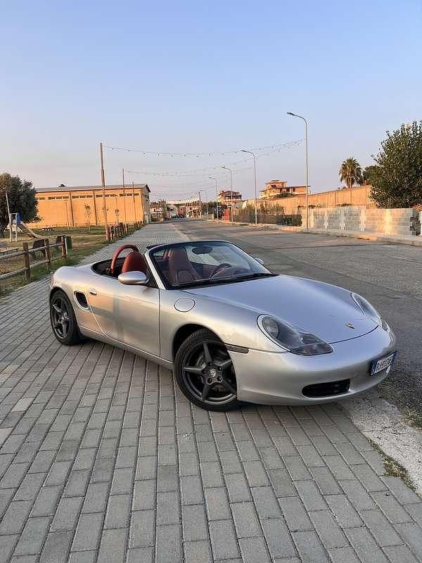 Usata Porsche Boxster 204 CV (150 kW) 1997 Argento Cabrio