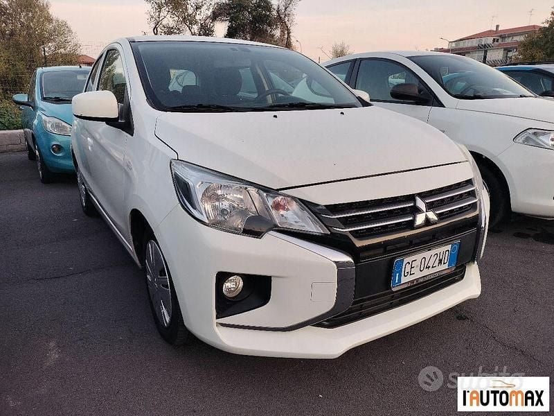 Usata Mitsubishi Space Star Invite 70 CV (51 kW) 2021 Bianco Utilitaria