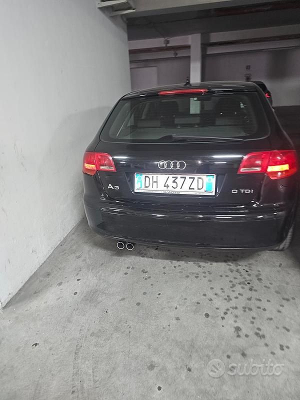 Usata Audi A3 150 CV (110 kW) 2007 Nero Utilitaria