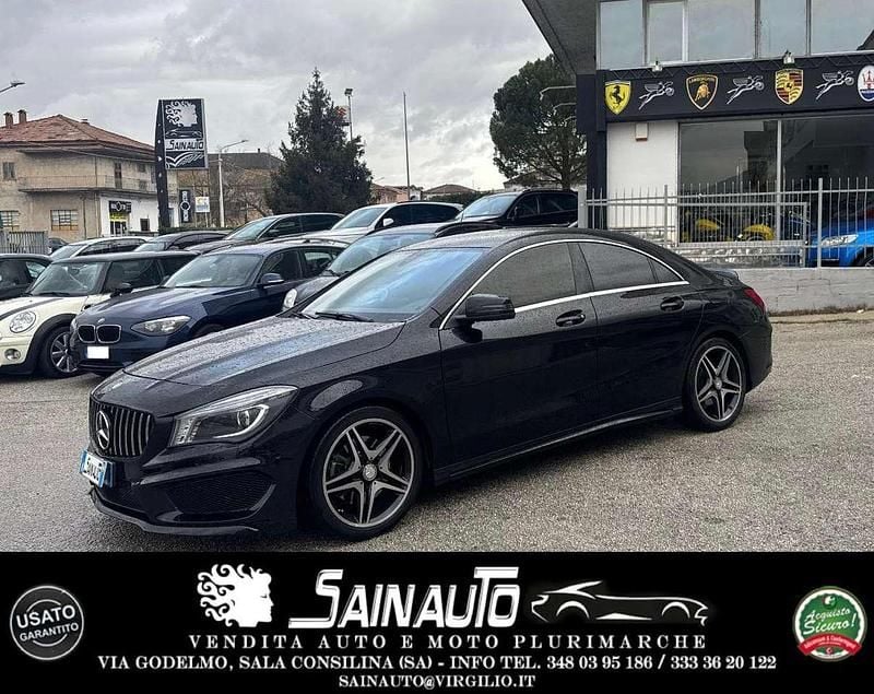 Usata Mercedes CLA220 Premium 177 CV (130 kW) 2016 Nero Berlina