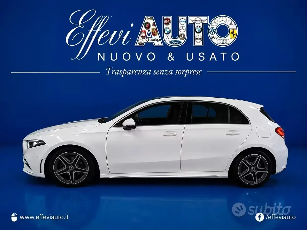 Usata Mercedes A200 Premium 163 CV (119 kW) 2020 Bianco Berlina