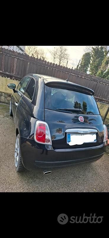 Usata Fiat 500 Sport 86 CV (63 kW) 2012 Nero Utilitaria