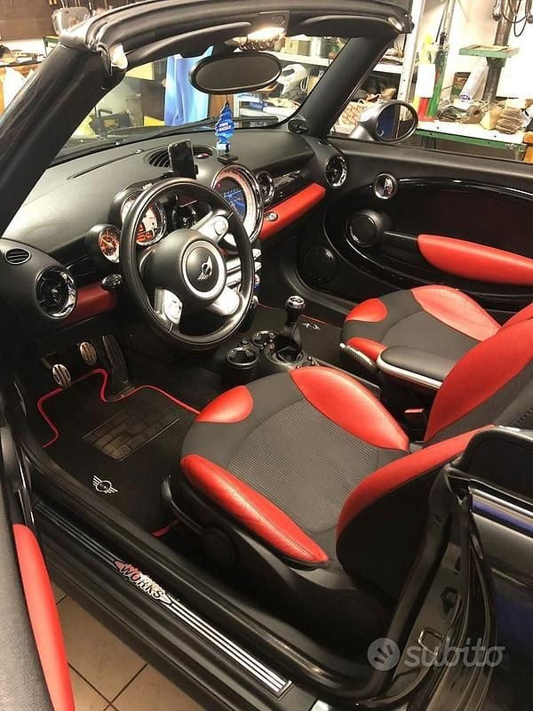 Usata Mini Cooper S Cabriolet 260 CV (191 kW) 2010 Nero Cabrio