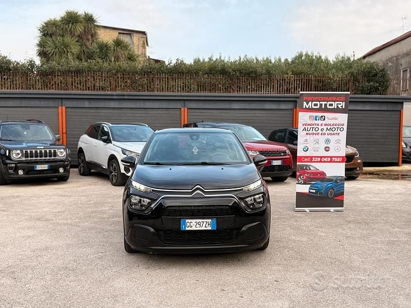 Usata Citroën C3 Feel 102 CV (75 kW) 2021 Nero Utilitaria