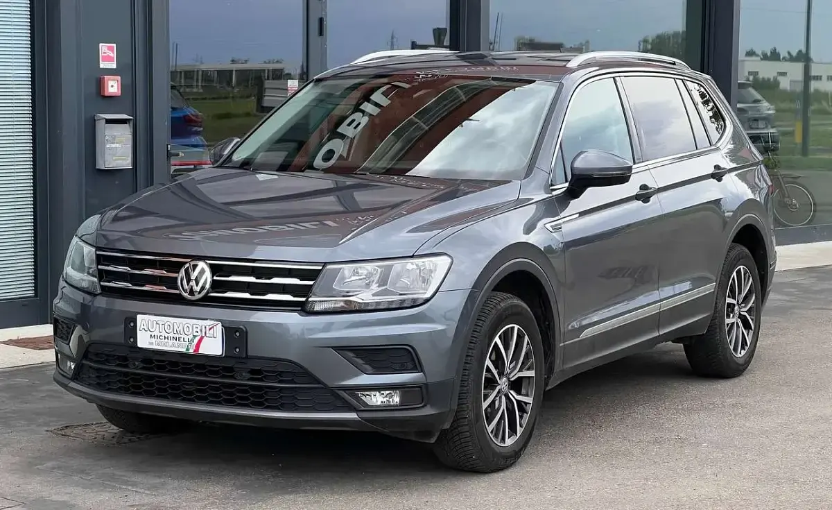 Begagnad VW Tiguan Allspace 150 HK (110 kW) 2021 Grå SUV