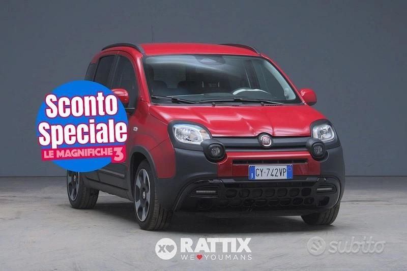 Usata Fiat Panda Cross 2025 Rosso Utilitaria