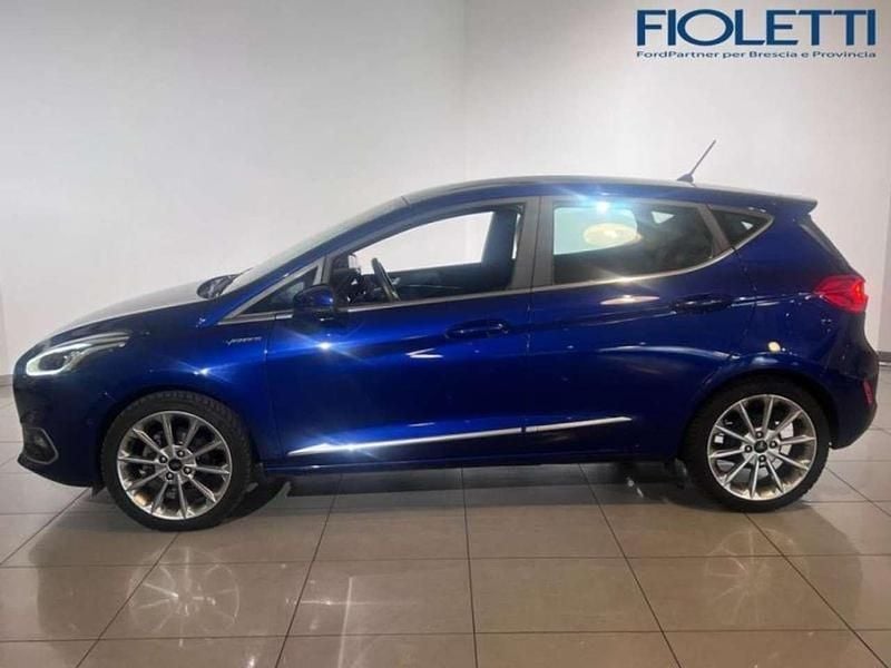 Usata Ford Fiesta Vignale 86 CV (63 kW) 2018 Blu/azzurro Utilitaria