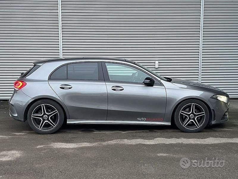 Usata Mercedes A200 AMG 150 CV (110 kW) 2019 Grigio metallizzato Berlina