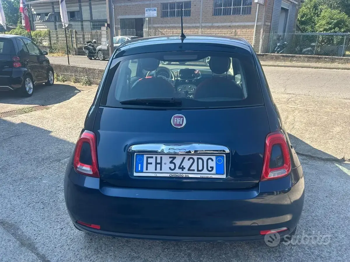Usata Fiat 500 Pop 69 CV (50 kW) 2017 Bluazzurro Berlina