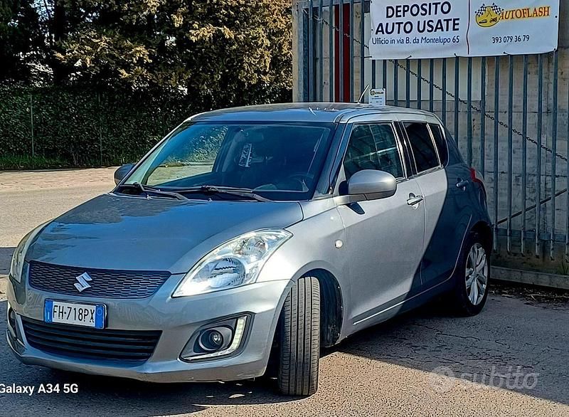 Usata Suzuki Swift Cool 94 CV (69 kW) 2017 Grigio Utilitaria