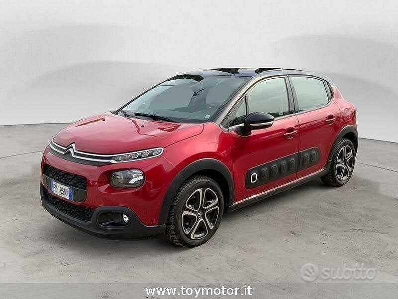 Usata Citroën C3 PureTech 82 CV (60 kW) 2018 Rosso Utilitaria