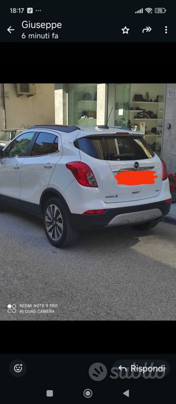 Usata Opel Mokka X 136 CV (100 kW) 2018 Bianco SUV
