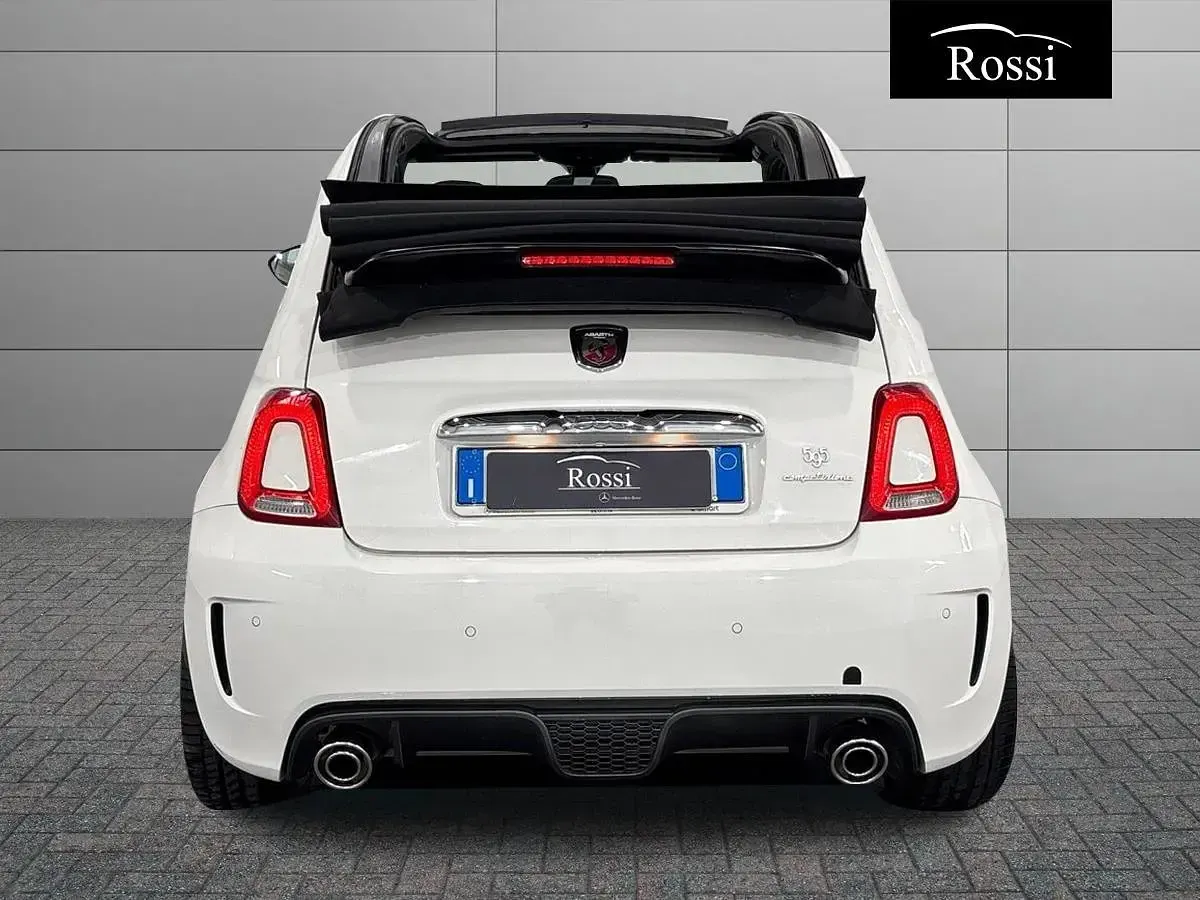 Usata Abarth 595C Turismo 160 CV (117 kW) 2014 Bianco Cabrio