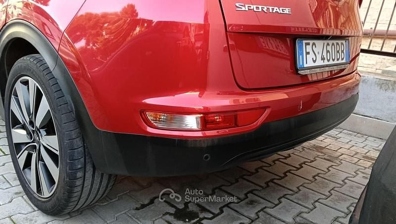 Usata Kia Sportage GT-Line 116 CV (85 kW) 2018 Rosso SUV