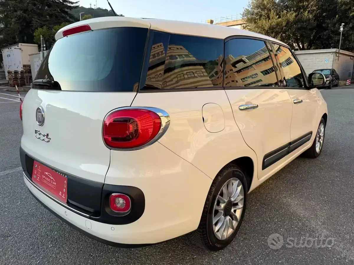 Usata Fiat 500L Living 105 CV (77 kW) 2014 Bianco Monovolume