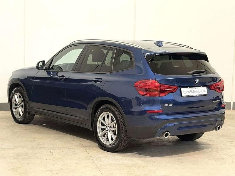 Usata BMW X3 190 CV (139 kW) 2020 Blu/azzurro SUV