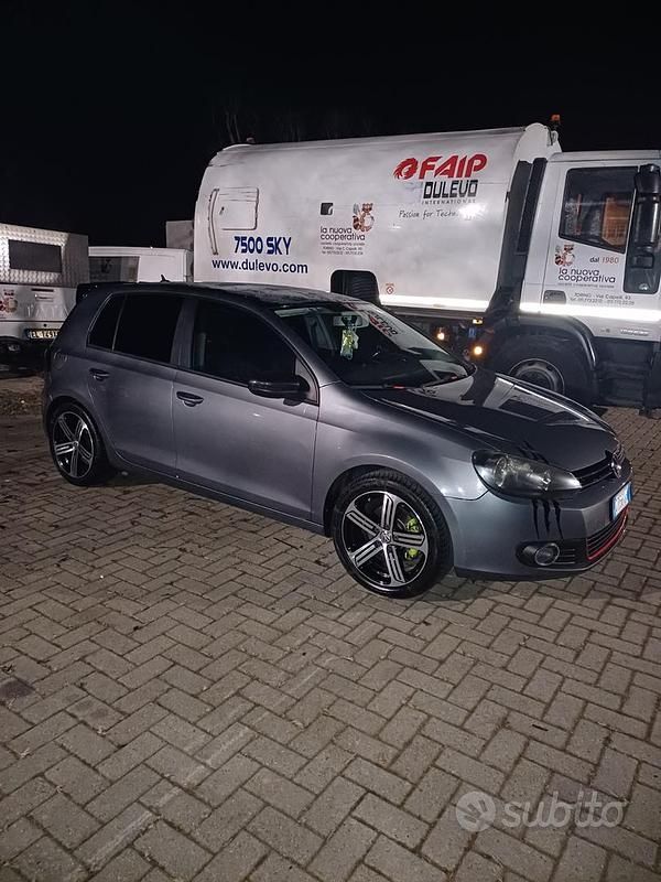Usata VW Golf VI 140 CV (102 kW) 2009 Grigio Utilitaria