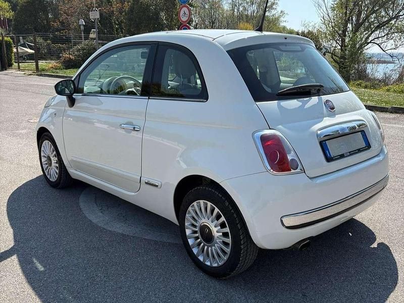 Usata Fiat 500 Lounge 69 CV (50 kW) 2013 Bianco Utilitaria