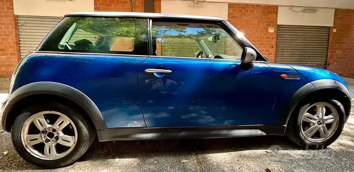 Usata Mini One D 88 CV (64 kW) 2006 Blu Utilitaria
